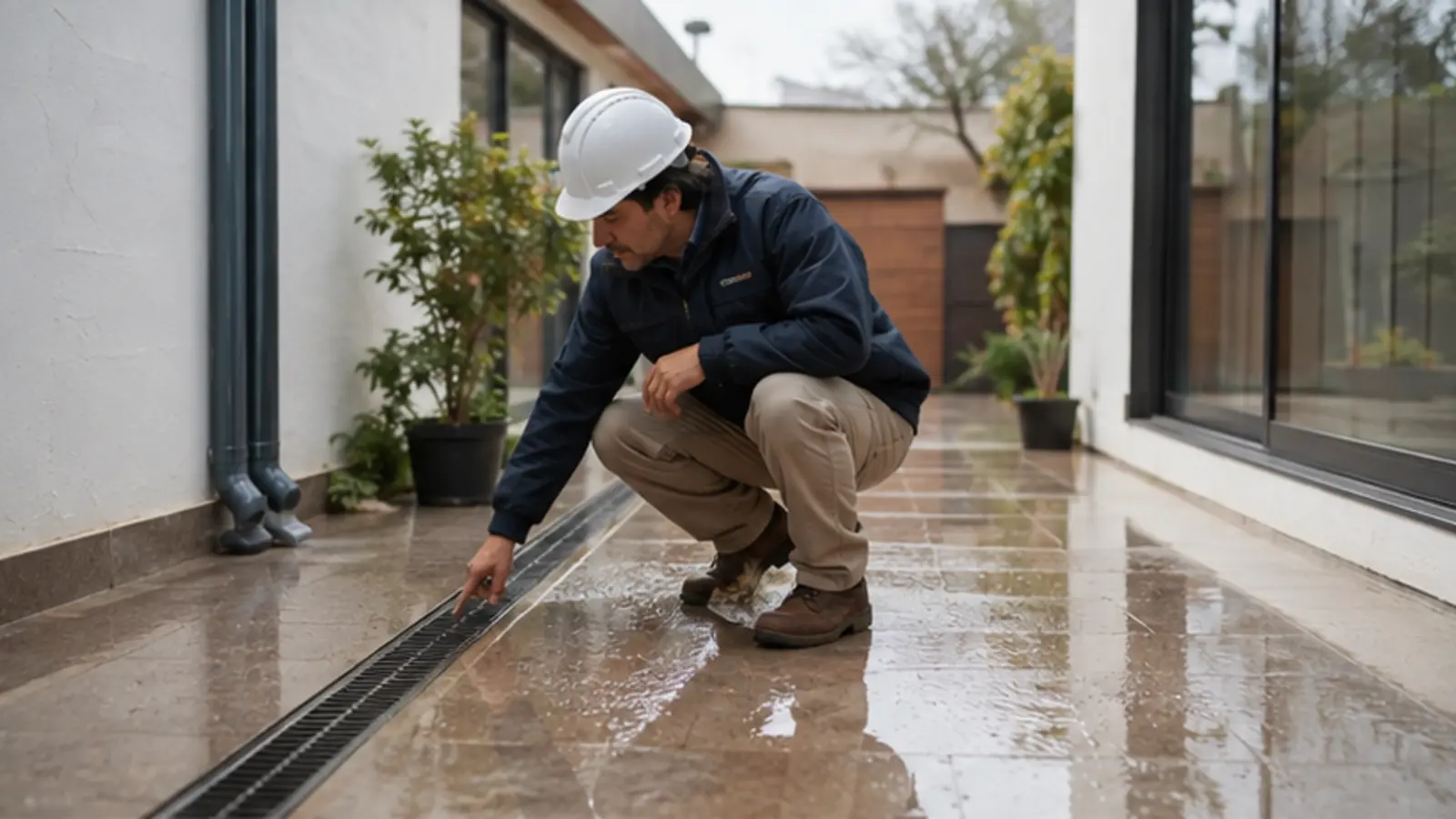 Cómo evitar que tu terraza o patio se inunde